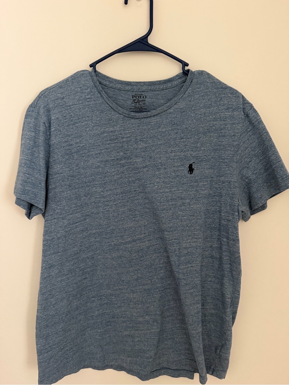 POLO BY RALPH LAUREN - Blue Short Sleeve Crewneck T-Shirt - Women’s Medium